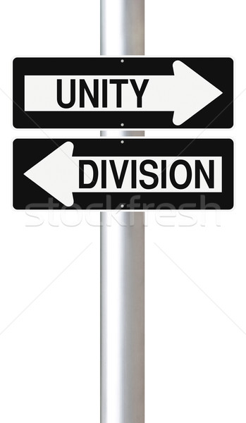 Unity Versus Division
 Stock photo © lorenzodelacosta
