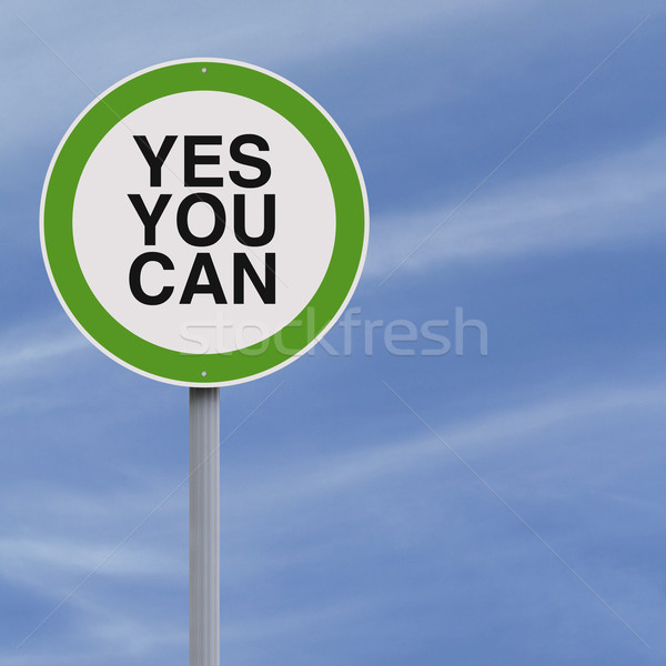 Stock photo: Yes You Can
