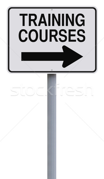 Training Courses This Way
 Stock photo © lorenzodelacosta