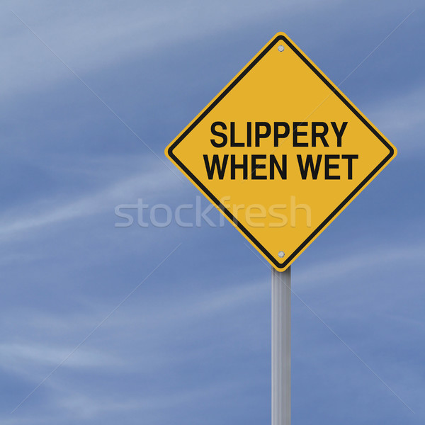 Slippery When Wet  Stock photo © lorenzodelacosta