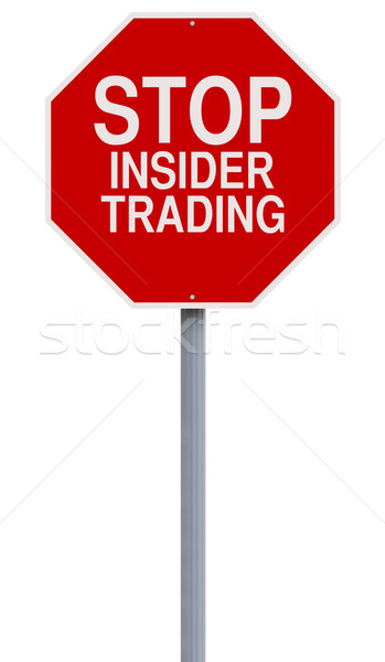 Stop Insider Trading
 Stock photo © lorenzodelacosta