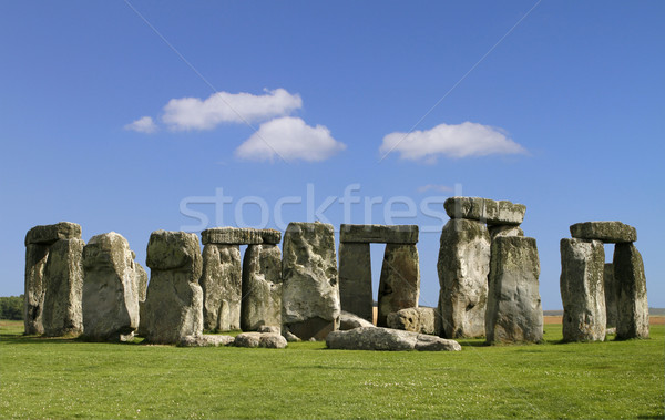 Stonehenge híres titokzatos Anglia felhők világ Stock fotó © lorenzodelacosta