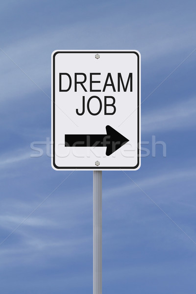 Dream Job Sign  Stock photo © lorenzodelacosta