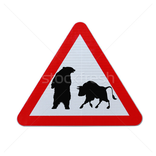 Bear Versus Bull  Stock photo © lorenzodelacosta