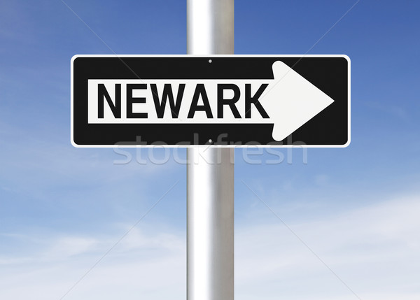 
This Way to Newark
 Stock photo © lorenzodelacosta