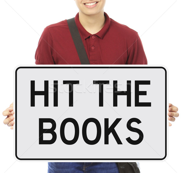 Hit the Books
 Stock photo © lorenzodelacosta