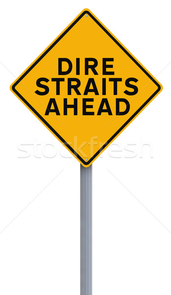 Dire Straits Ahead
 Stock photo © lorenzodelacosta