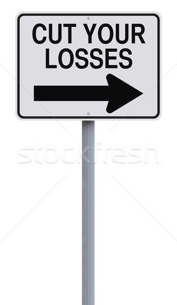 Cut Your Losses
 Stock photo © lorenzodelacosta