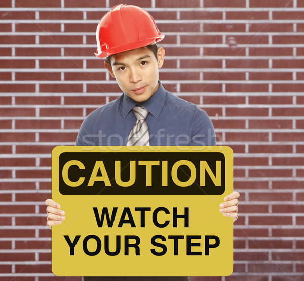 Stock photo: Watch Your Step 