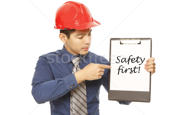 Safety First! Stock photo © lorenzodelacosta