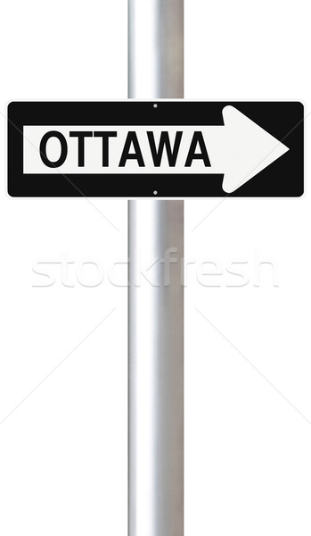This Way to Ottawa
 Stock photo © lorenzodelacosta