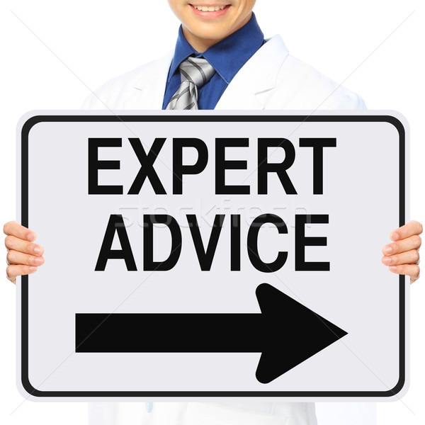 Medische expert persoon advies Stockfoto © lorenzodelacosta