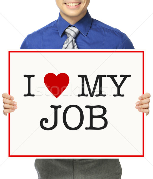 I Love My Job!
 Stock photo © lorenzodelacosta