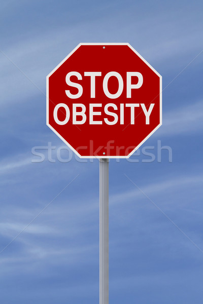 Stop Obesity
 Stock photo © lorenzodelacosta