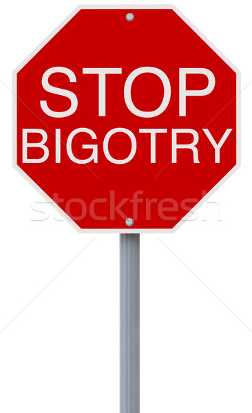 Stop Bigotry  Stock photo © lorenzodelacosta