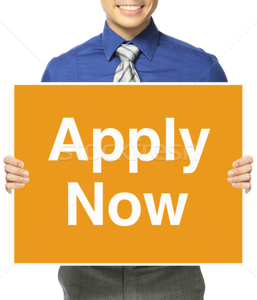 Apply Now!  Stock photo © lorenzodelacosta