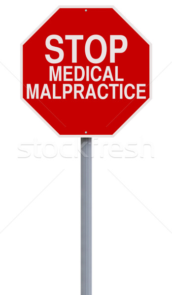Stop Medical Malpractice
 Stock photo © lorenzodelacosta