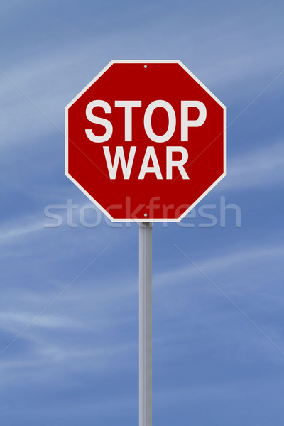 Stop War
 Stock photo © lorenzodelacosta