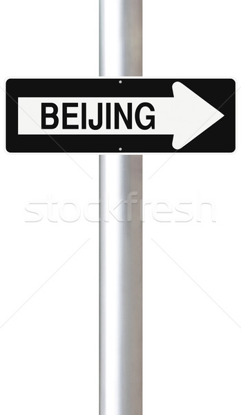 This Way to Beijing
 Stock photo © lorenzodelacosta