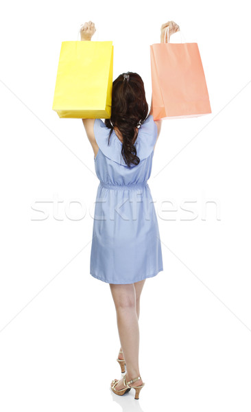 Woman With Shopping Bags  Stock photo © lorenzodelacosta