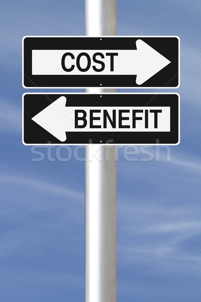 Cost Benefit Analysis  Stock photo © lorenzodelacosta