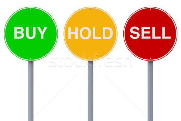 Buy, Hold, or Sell?
 Stock photo © lorenzodelacosta