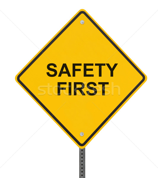 Safety First Stock photo © lorenzodelacosta