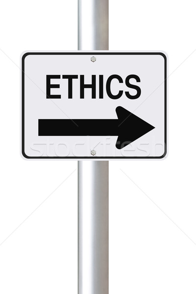 Ethics This Way  Stock photo © lorenzodelacosta