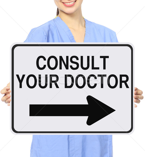 Stock photo: Consult Your Doctor
