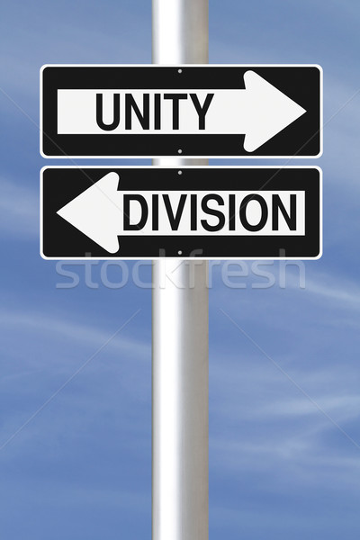 Unity Versus Division
 Stock photo © lorenzodelacosta