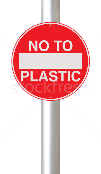 No to Plastic
 Stock photo © lorenzodelacosta