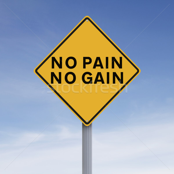 No Pain, No Gain
 Stock photo © lorenzodelacosta