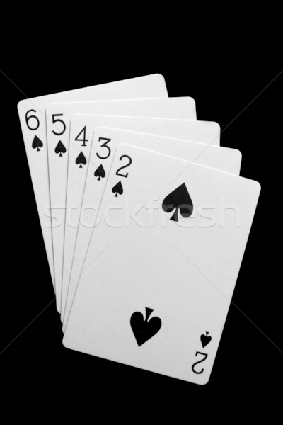 Straight Flush Stock photo © lorenzodelacosta