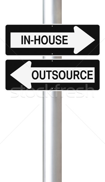 In-House or Outsource
 Stock photo © lorenzodelacosta