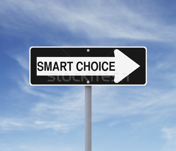 Smart Choice This Way  Stock photo © lorenzodelacosta