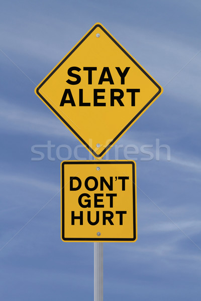 Don't Get Hurt!  Stock photo © lorenzodelacosta