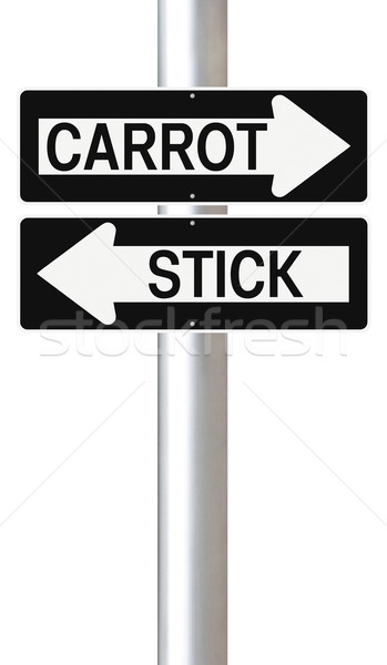 Carrot or Stick
 Stock photo © lorenzodelacosta