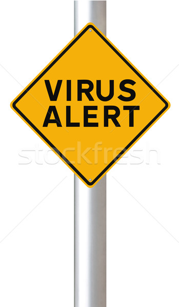 Stock photo: Virus Alert
