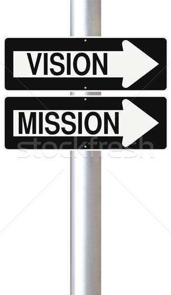 Vision and Mission
 Stock photo © lorenzodelacosta