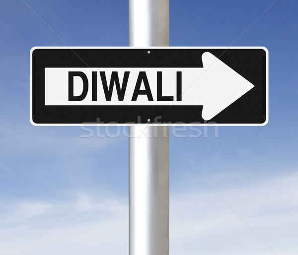 Stock photo: Diwali This Way 
