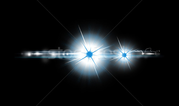 оптический свет звездой эффект реалистичный Сток-фото © Loud-Mango