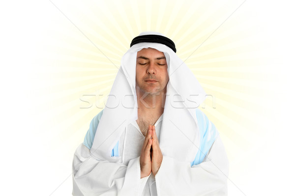ученик молитвы человека одежду рук Сток-фото © lovleah