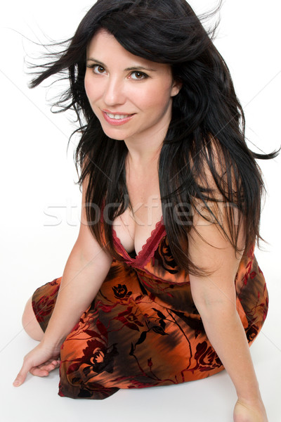 Fresh faced gorgeous woman Stock photo © lovleah
