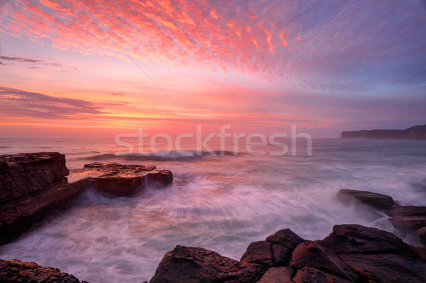 North Avoca sunrise seascape Stock photo © lovleah