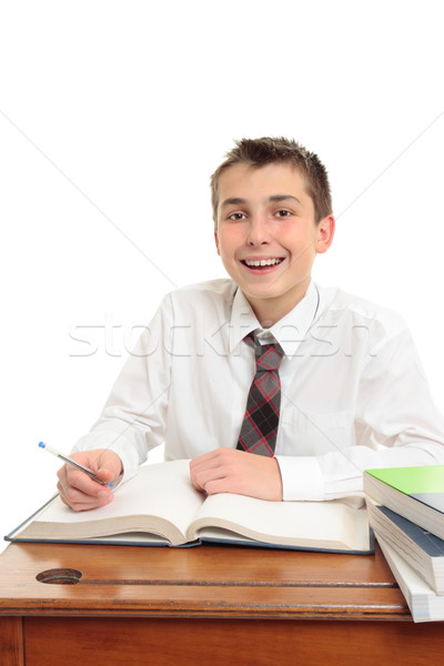 Happy high school student Stock photo © lovleah