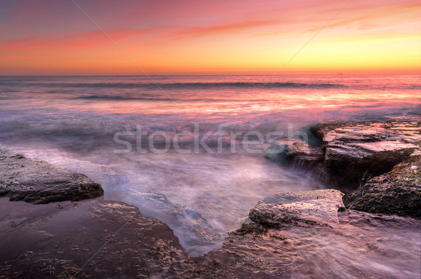 Sunrise at Wombarra NSW Australia Stock photo © lovleah
