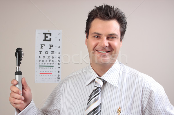 Doctor or Optometrist Stock photo © lovleah