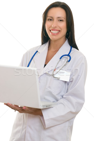 Smiling Healthcare Worker Stock photo © lovleah