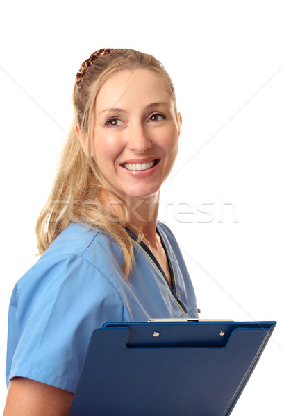Friendly nurse or doctor Stock photo © lovleah