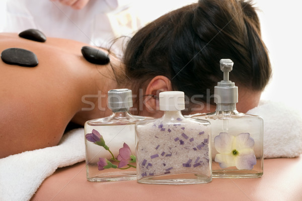 Stock photo: Aroma Products day spa